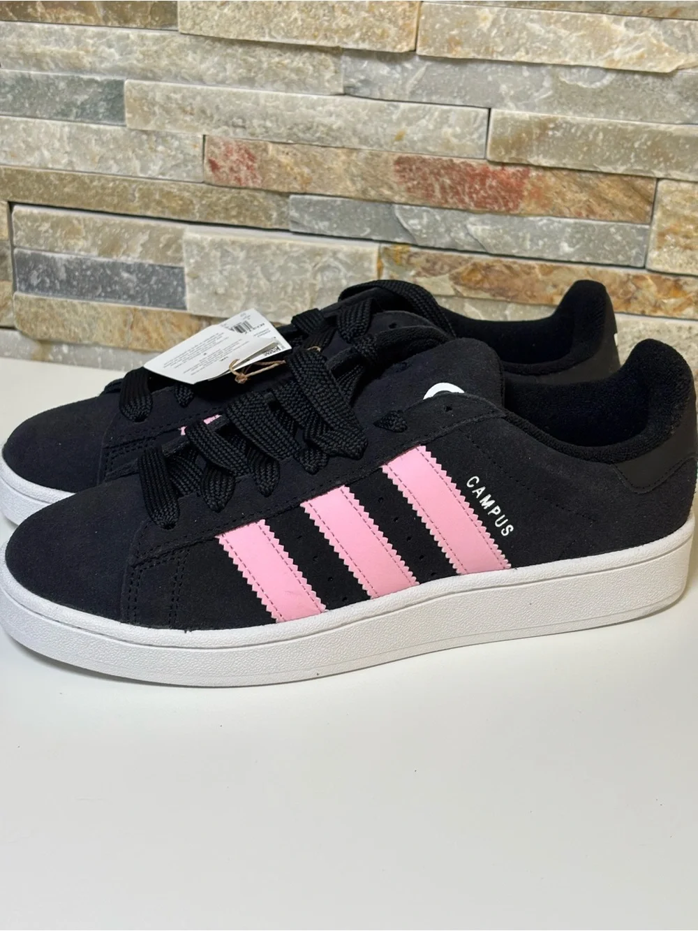 adidas Campus 00s Black Pink Suede Sneakers Y2K Skate Shoes Size 10 NIB
